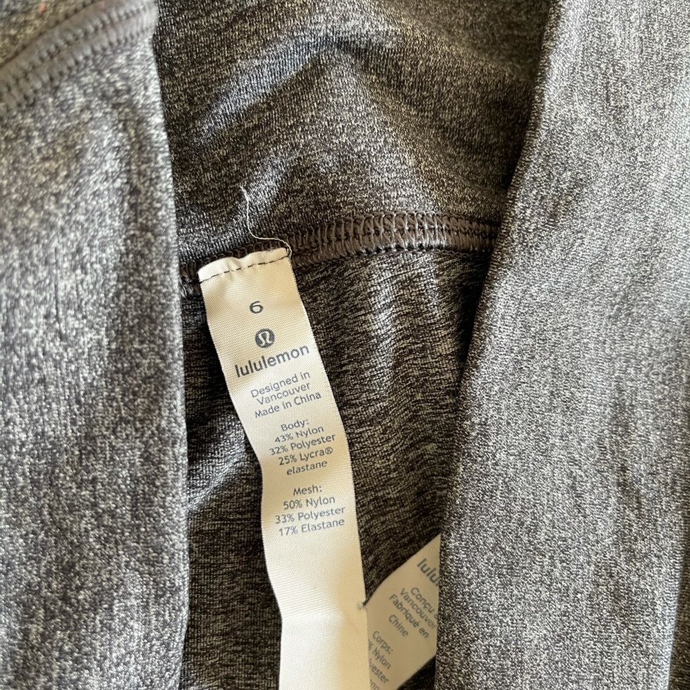 EUC lululemon grey leggings